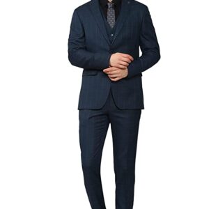 Peter England Men Business Suit Pants Set