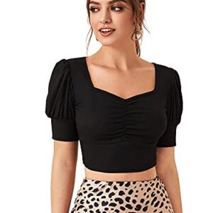 ILLI LONDON Women's Slim FIT Crop TOP