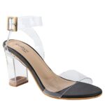 Shoetopia Womens/Girls Block Heels Sandals with Buckles