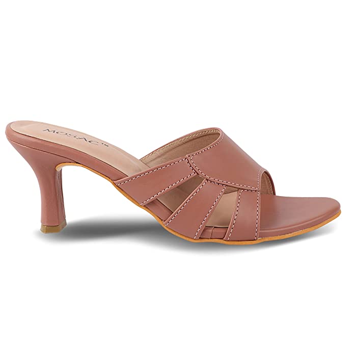 MOSAC Women Cross Strap Cone Heels - Image 3