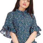 Yogeshvar Creation Women's Cotton Stylish Latest Crop Design Tops