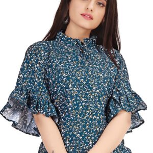 Yogeshvar Creation Women's Cotton Stylish Latest Crop Design Tops