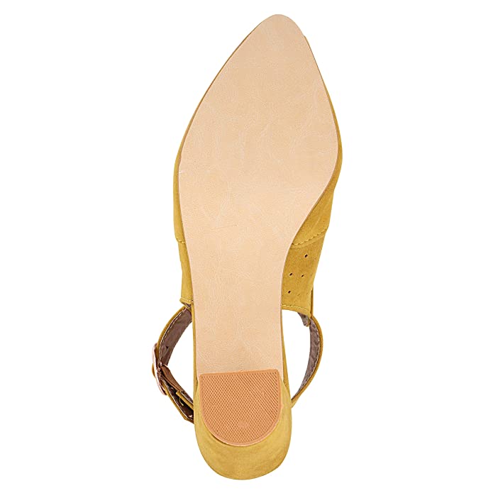 Do Bhai Women Block Heel Pep Toe Ankle Strep Fashion Sandal - Image 4