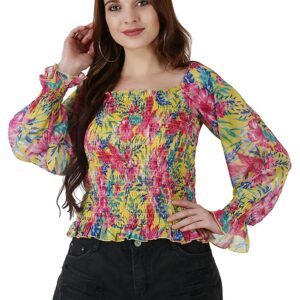 POPWINGS Casual Latest Full Sleeves Top for Women