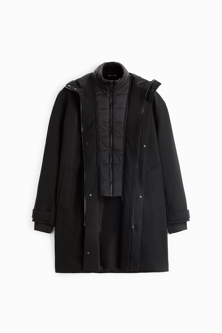 COAT WITH DETACHABLE COLLAR - Image 5