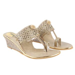 Do Bhai Women Material Synthtic, Stylish Block Heel