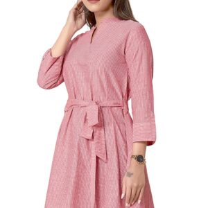 Fashion Dream Women?s Cotton Stripe Printed Top